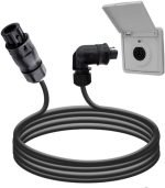 Balkonkraftwerk Wieland Set Betteri BC01 auf RST 3-polig für Wechselrichter Hoymiles Deye Envertech NEP Bosswerk TSUN (5m Kabel, Wieland Gesis Unterputz mit 90º Stecker)