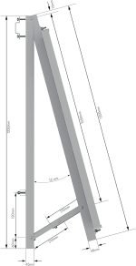 Balkonkraftwerk 870Wp Jinko Solar / 800 W Hoymiles ‪für Flachdach mit Ballastierung – Bild 11