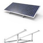 Aufständerung von Solarmodulen für Flachdach Boden Wänden
