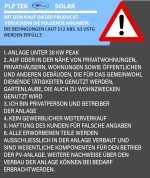 Balkonkraftwerk 1345Wp Ja Solar mit Growatt 800W ‪für Balkon – Bild 9