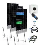 Balkonkraftwerk 1345Wp Ja Solar mit Growatt 800W ‪für Balkon