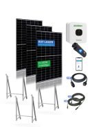 Balkonkraftwerk 1345Wp Ja Solar mit Growatt 800W ‪für Balkon