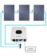 Balkonkraftwerk 1365Wp JA Solar Bifazial N-Type JAM54D40-455/GB mit Growatt Mic-800 Tlx Wechselrichter 800W – Bild 6